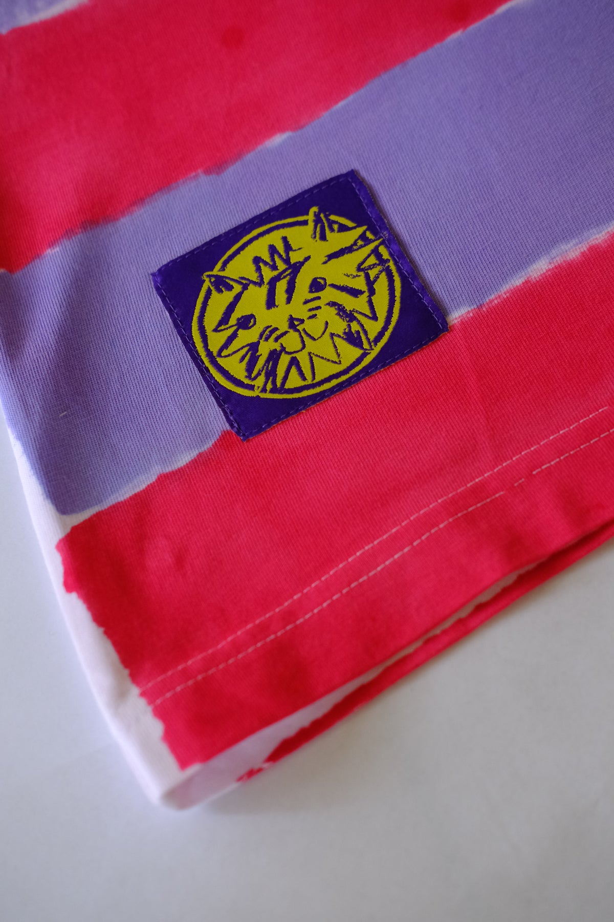 Fuschia & Purple Stripes