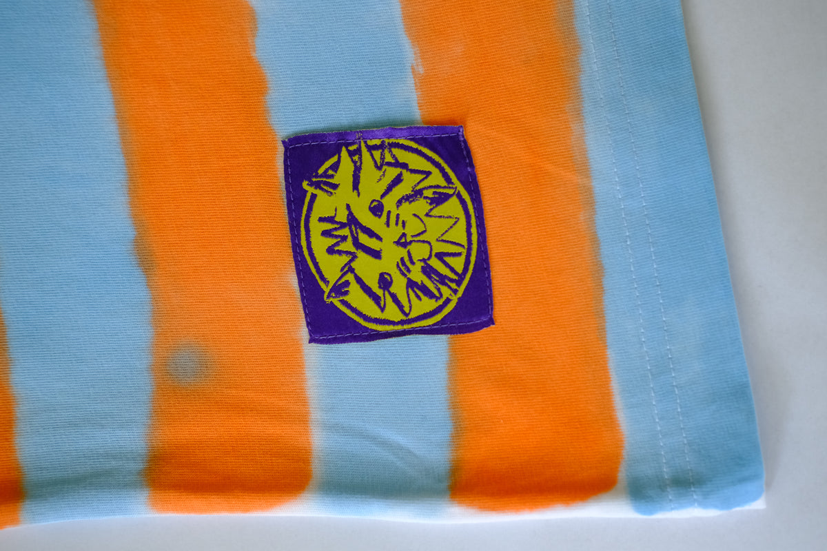 Orange & Blue Stripes